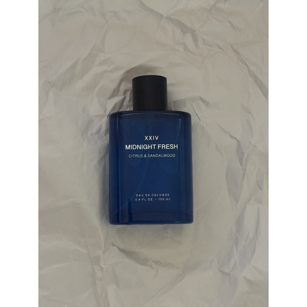XXIV Midnight Fresh Citrus & Sandalwood Cologne 3.4 FL OZ. 100 mL - Picture 2 of 2
